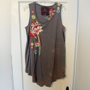 Johnny Was Los Angeles tunic tank Large